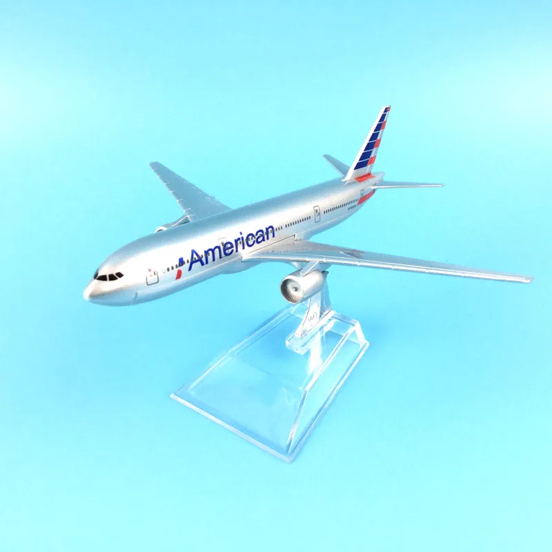 16 см AIR AMERICAN AIRPALN модель самолета Боинг 777 рождественский подарок игрушка для