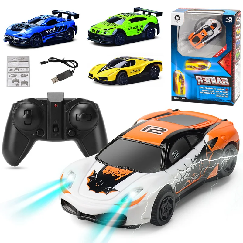 Настенный скалолазание гоночный Мини RC автомобиль домашний Автомобиль радио