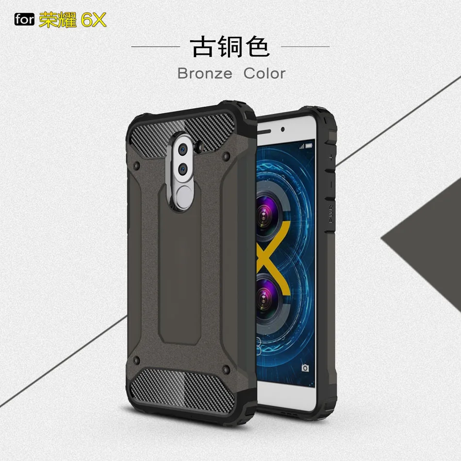 Защитный чехол для huawei Honor 6X6 X BLN-L21 Honor 6X, чехол-бампер для телефона huawei Honor X6 BLN L21, защитный чехол