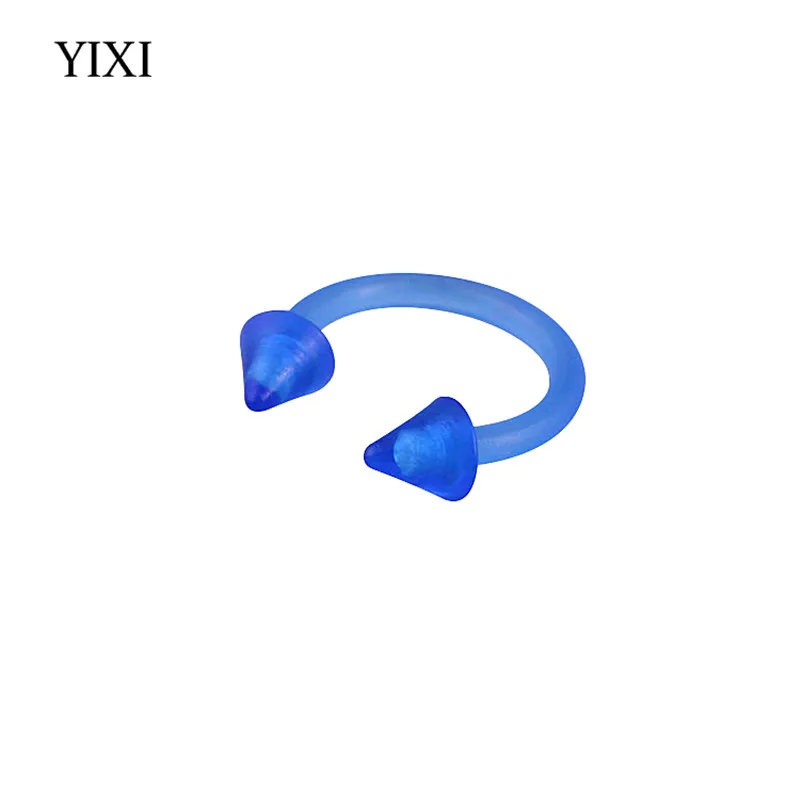 Кольцо YIXI с заклепками и шипами для носа антиаллергенное Ювелирное Украшение из