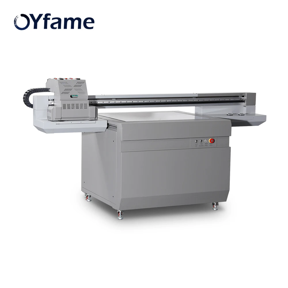 OYfame 9060 UV планшетный принтер 3 головки принтера УФ-печатная машина для акрилового