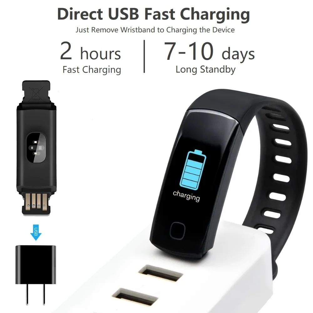 L8STAR R8C Фитнес трекер умный Браслет реального времени частоту сердечных