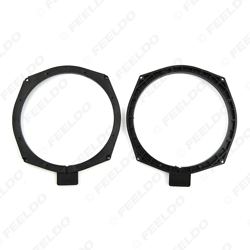 FEELDO Car 8 inch Bass Mat Speaker Spacer for BMW 5 Modified Audio Pad Washer Rings Adapter Kit Bracket Holder Kits #6025 | Автомобили и