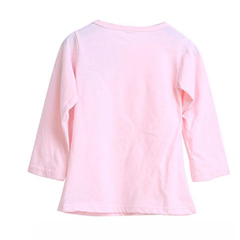 Осенняя одежда из 2 предметов для маленьких девочек футболка топы + леггинсы