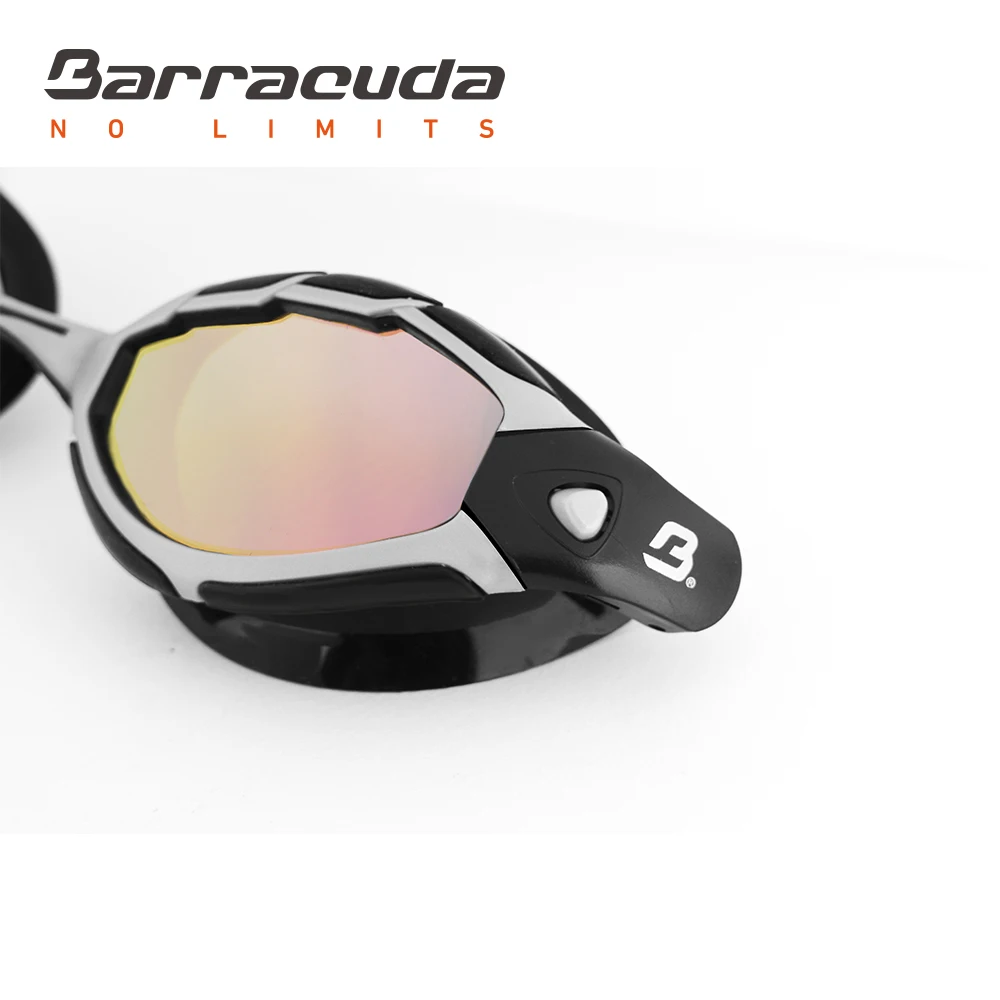 Профессиональные очки для плавания Barracuda зеркальные линзы незапотевающие