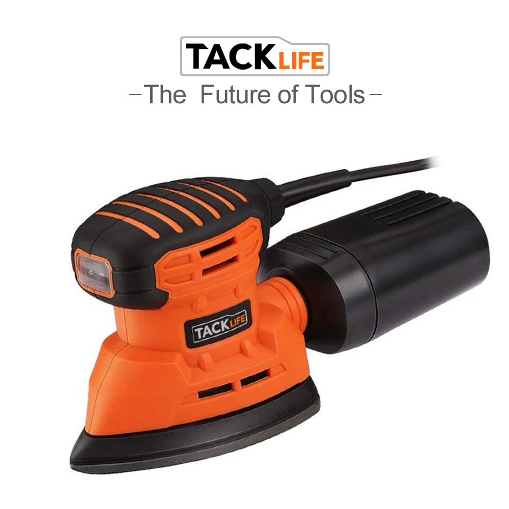 Tacklife PMS01A 1.1A/130 Вт/12000OPM шлифовальный станок для обработки деталей мыши, шлифовальная машина с поворотом на 360 градусов, домашний инструмент