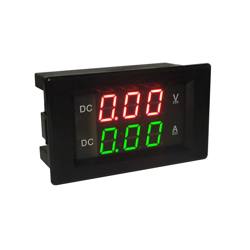 YB4835VA DC 0 ~ 600 в светодиодный Вольтметр Амперметр двухметровый цифровой ток
