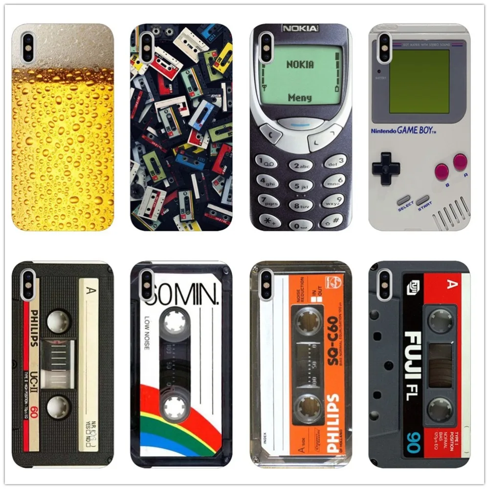 Винтажная пленка камера Gameboy Мягкий ТПУ чехол для телефона iphone 5 11 11PRO MAX SE 6 6s 7 8 X plus