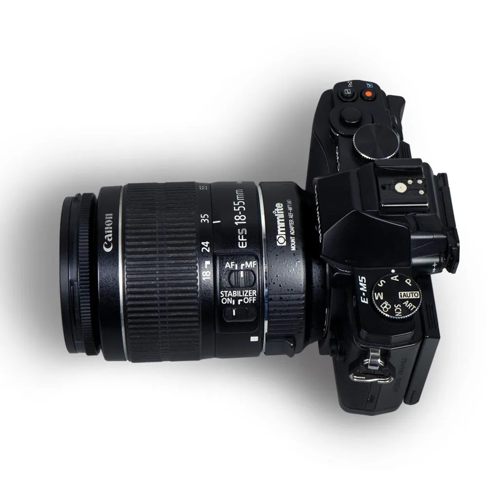 Commlite Электронный Автофокус адаптер крепления объектива EF M4/3 от Canon EF/EF S до камеры