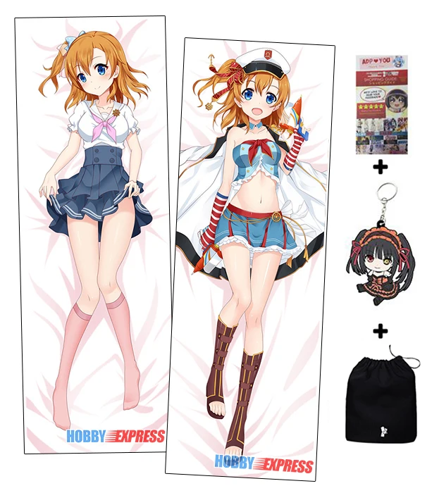 Хобби Экспресс Хонока Осака LL! Японская подушка для обнимания Dakimakura Otaku Waifu ADP91042 |
