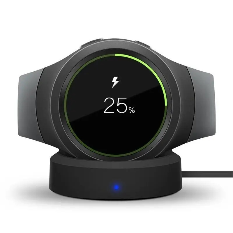 Смарт-часы SIKAI, Беспроводная зарядка для samsung gear S2, подставка-подставка, зарядное устройство, Зарядная база для Galaxy gear S3, Классический Frontier