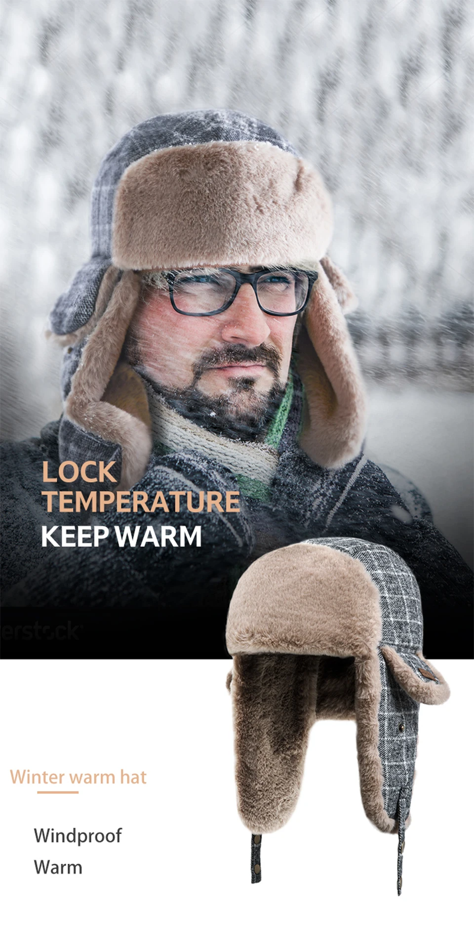 Naturehike Новая Зимняя шерстяная шапочка для бассейна теплая Кепка ветрозащитная ушанка шапочки для охоты на холодную погоду Пешие прогулки