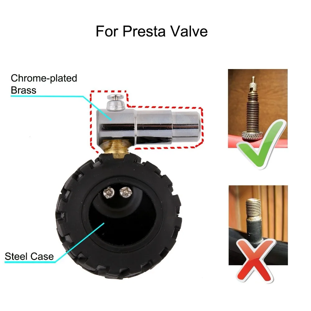 Манометр Godeson Presta Valve BicycleTire 0 160psi и 11bar|Манометры| |
