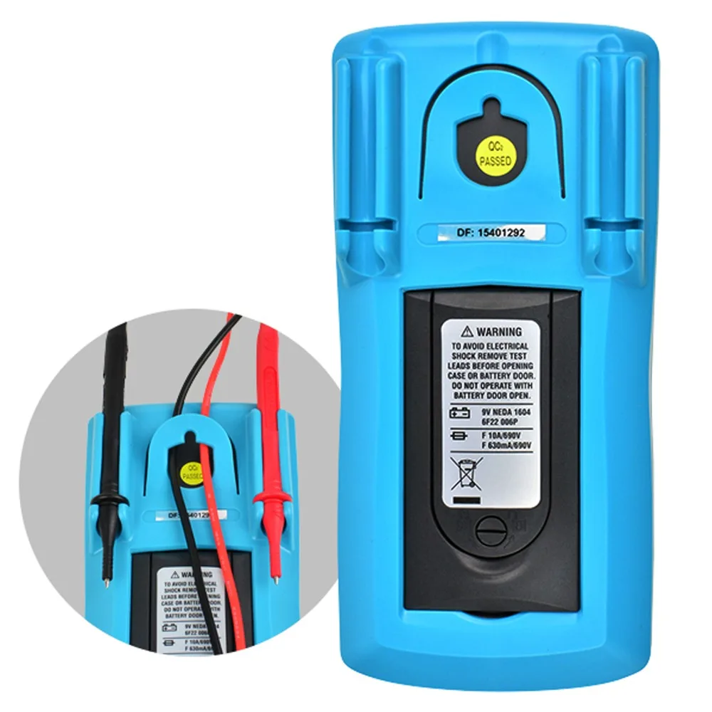 Мультиметр True RMS Измеритель постоянного и переменного тока напряжения