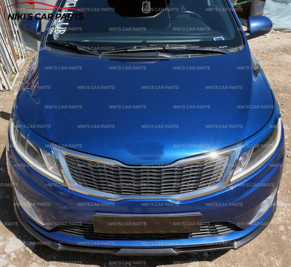 Брови на фары для Kia Rio III 2011- ABS пластиковые реснички ресницы формовочные украшения автомобиля Стайлинг тюнинг аксессуары