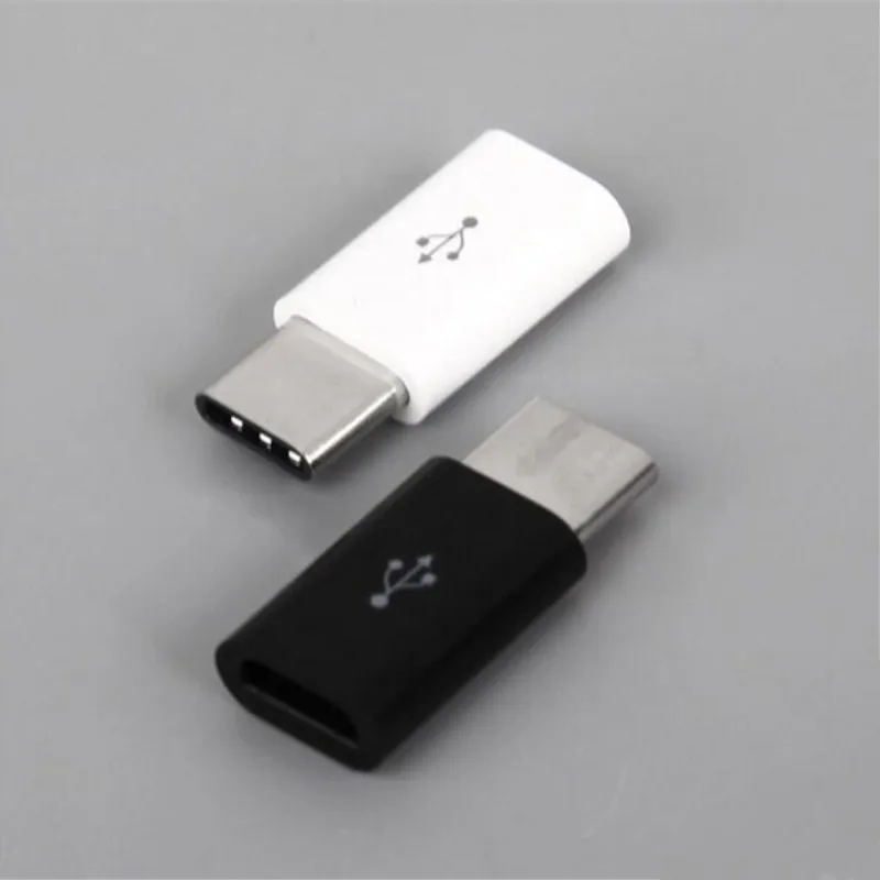 Hoqueen оптовая продажа 500 шт. * Micro USB к Type c зарядное устройство кабель адаптер