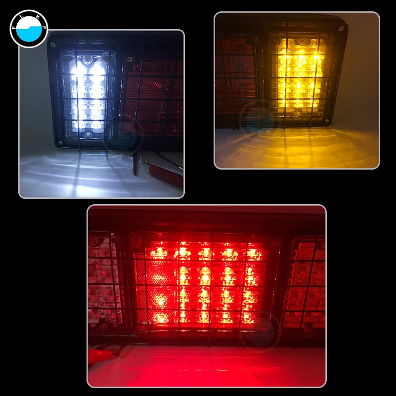 Прицеп фары 12V /24 Вт водостойкый LED светодиодный задний фонарь Стоп Индикатор