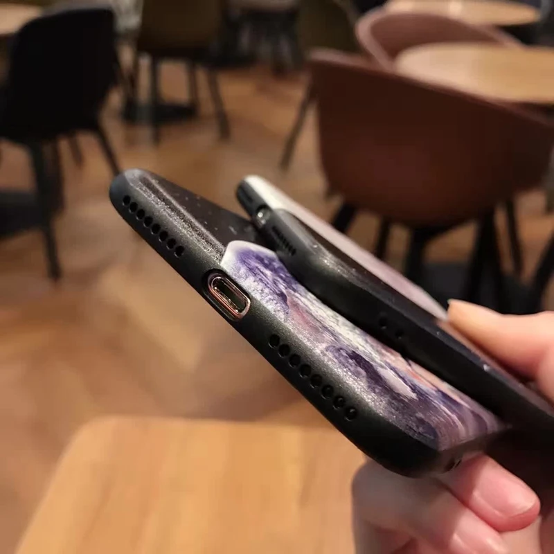 Kerzzil рельефный Космический Чехол для iPhone X чехол 6S 6 7 8 Plus милый мультфильм планета