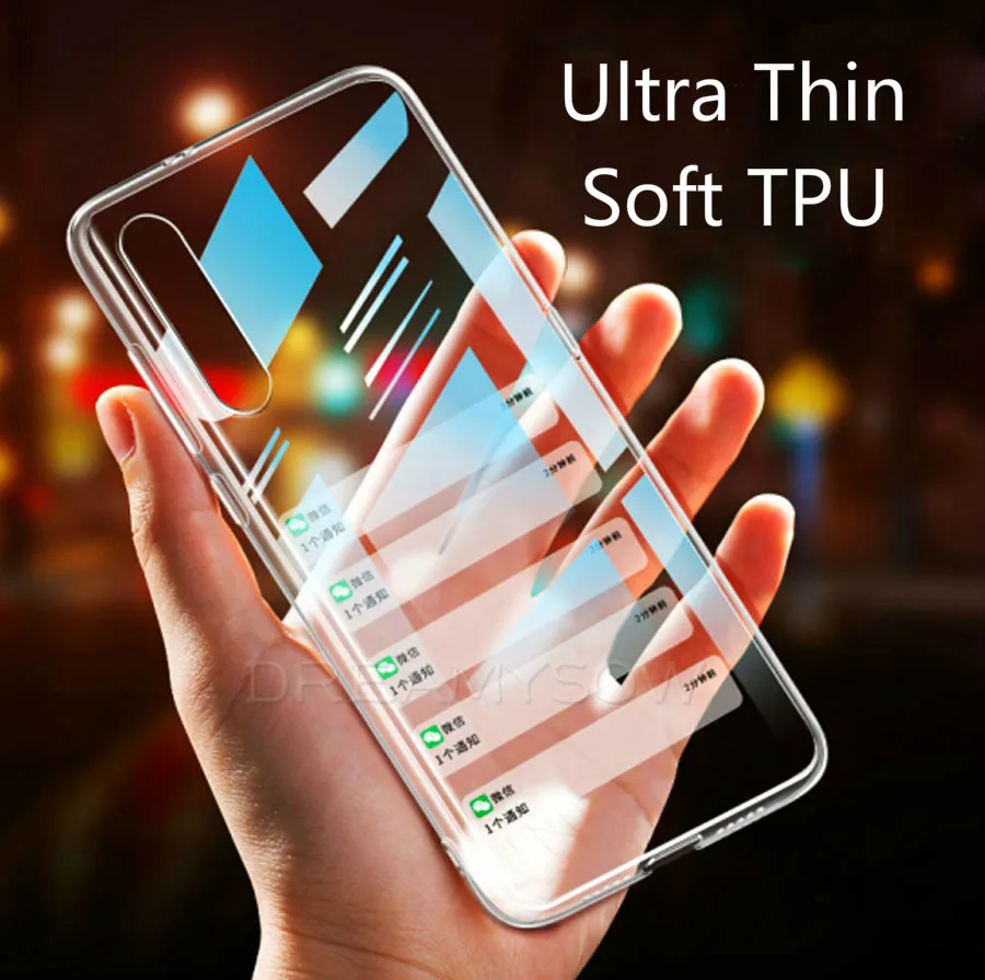 Ультратонкий Мягкий ТПУ чехол для Red mi 7 Go 6A Note 6 Pro 5 Plus прозрачный Xiaomi 9 SE 8 Lite Poclophone