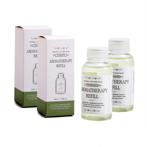 Aromeasy 50 мл геркон диффузор пополнение розы, лаванды, жасмин, лемонграсса, океан, зеленый чай, лилия, османтус украшение для дома - изображение