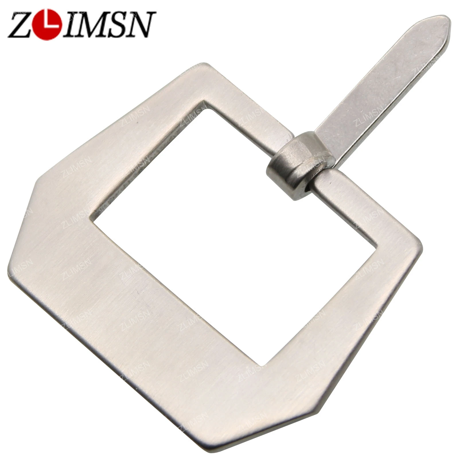 ZLIMSN Metal Buckle for Watchband Stainless Steel Brushed Buckles 20 22mm Men Watches Accessories Fivela Relogio Masculino | Наручные