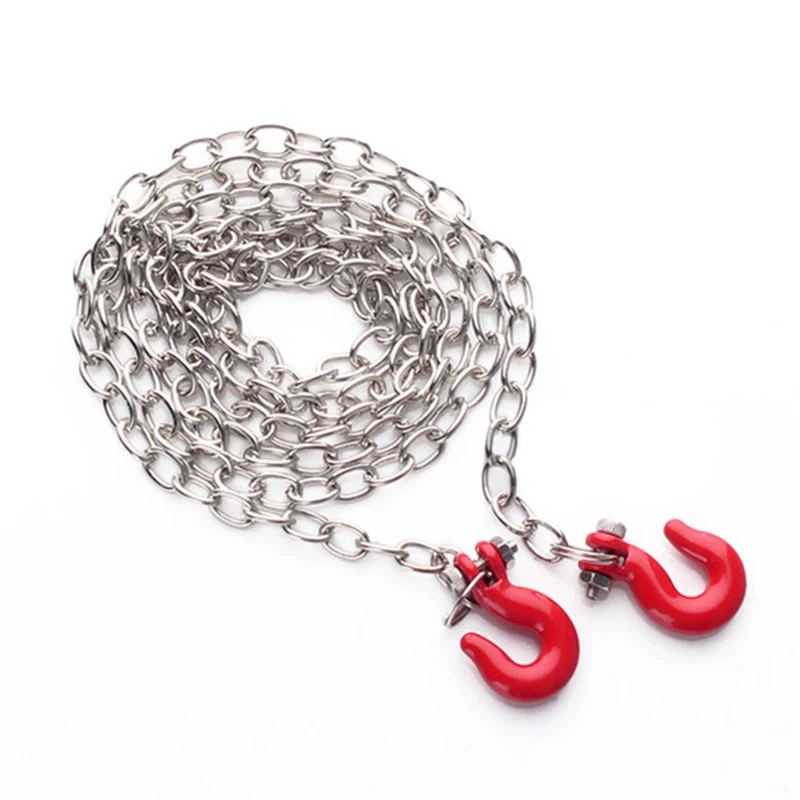 1:10 RC Гусеничный аксессуары Тяговая цепь с Буксировочный Крюк Для осевой SCX10 900