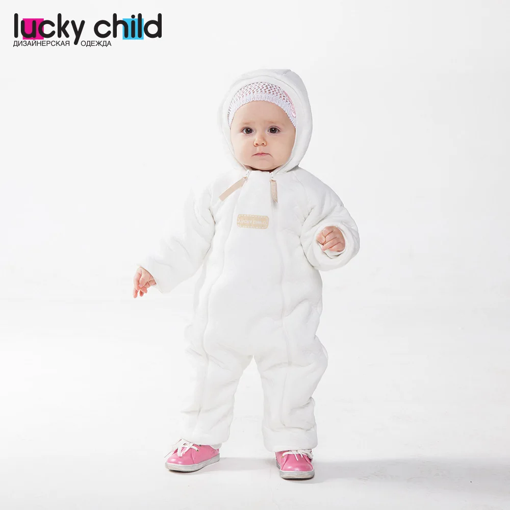 Комбинезон Lucky Child из футера на синтепоне для мальчиков и девочек | Детская одежда