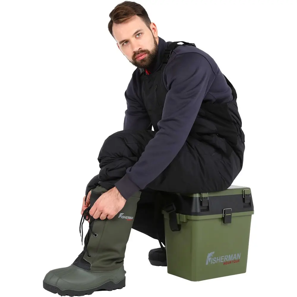 waterproof boots Shoe covers for winter fishing and outdoor activity high quality 95483 | Спорт и развлечения