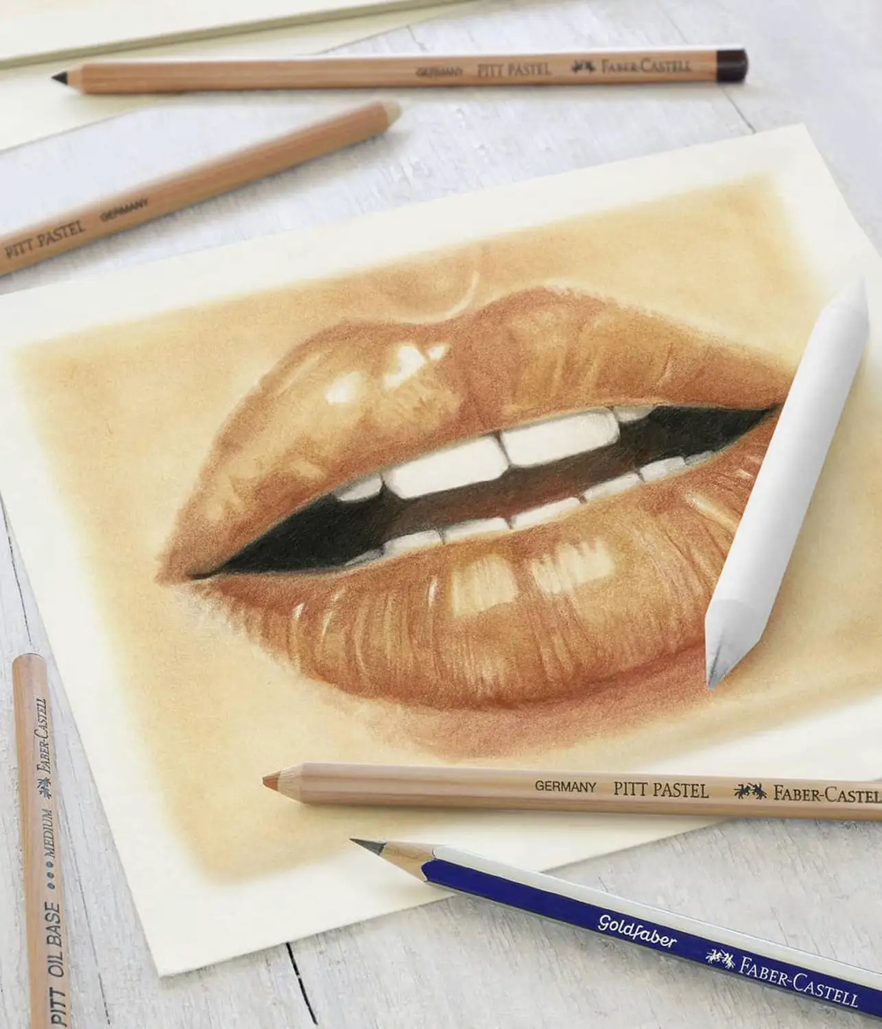Оригинальный Faber Castell творческая студия классический набор эскиза 1 Goldfaber графит 2B