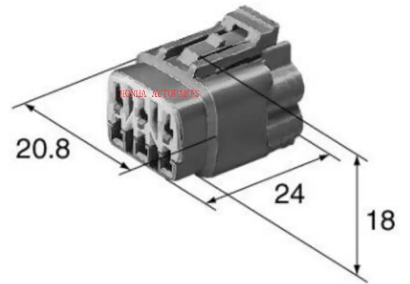 Бесплатная доставка 50 шт 6 pin sumitomo автомобильный разъем для toyota 6189 0319 90980 11197|Кабели