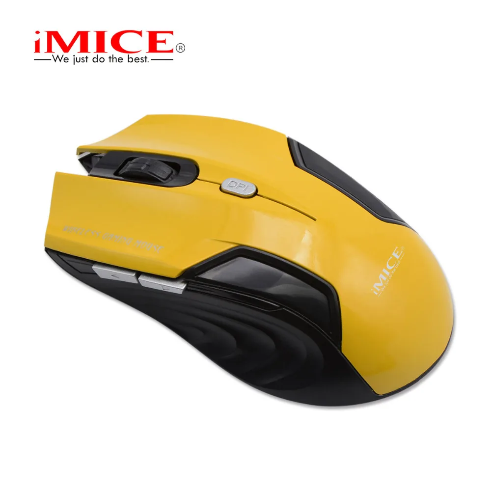 IMICE Новинка 2 4G беспроводная мышка игровая мышь 1600DPI компьютерные мыши для офисной
