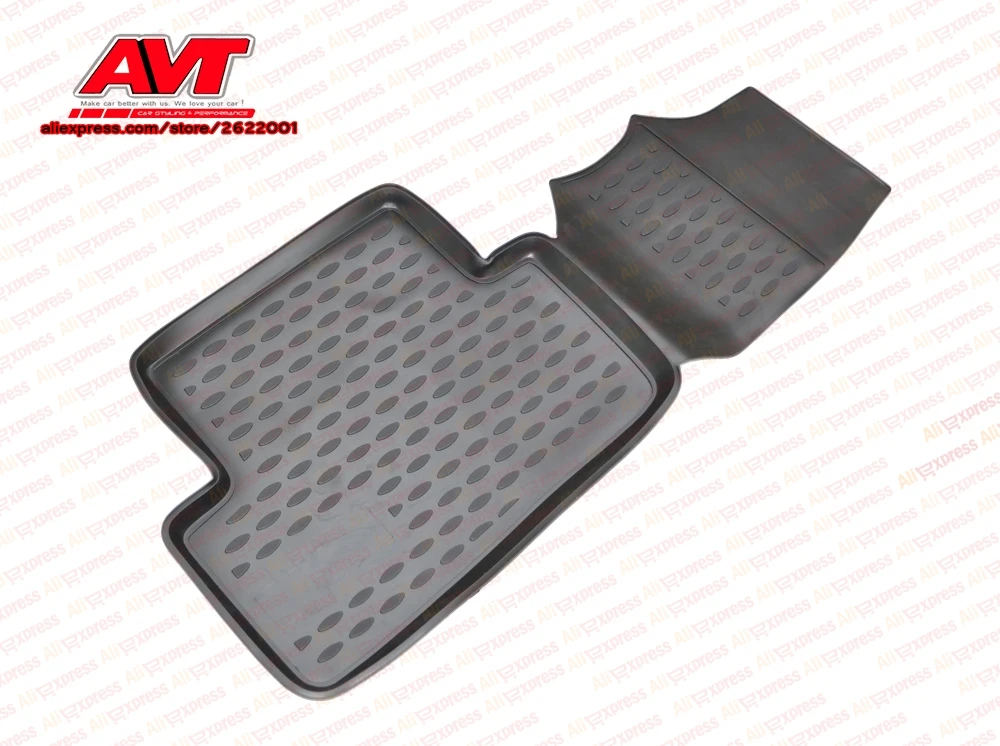 Коврики для Renault Megane II 2002-2009 4 шт. резиновые коврики Нескользящие резиновые аксессуары для салона автомобиля
