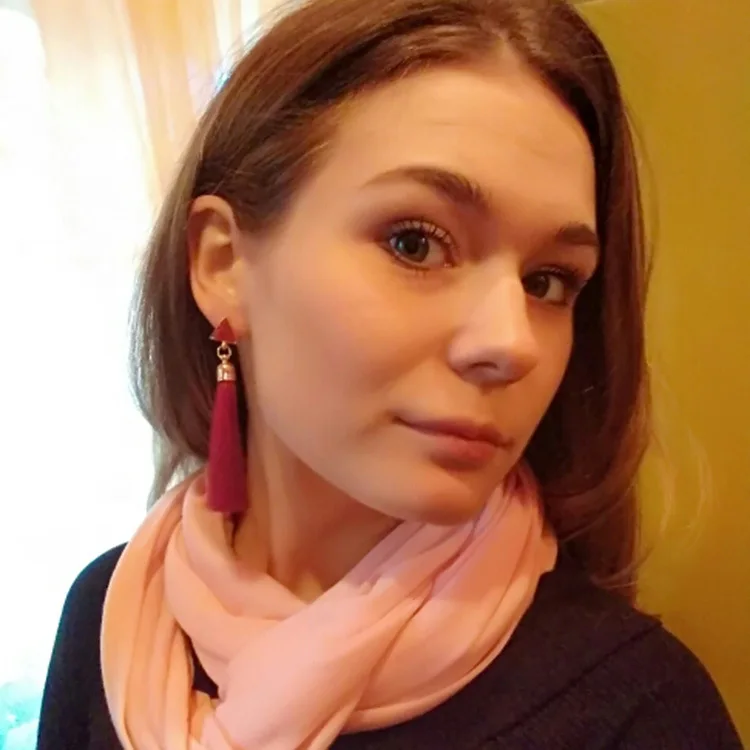 Модные новые длинные висячие серьги с кисточками для женщин и девочек Свадебные