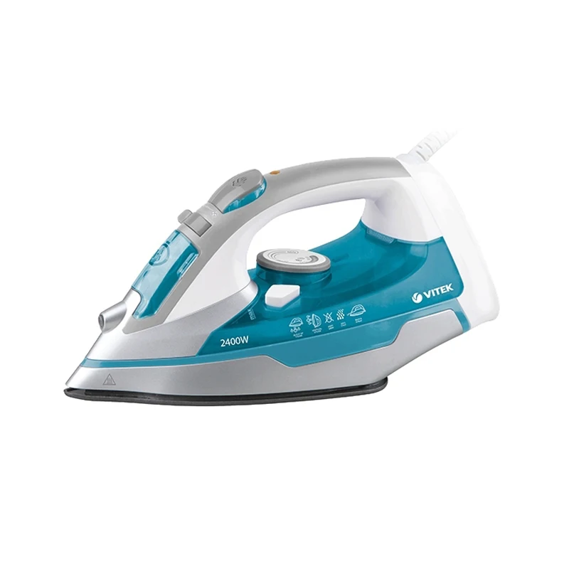 Утюг Vitek VT 1258(B) (Мощность 2400 Вт керамическая подошва паровой удар вертикальное