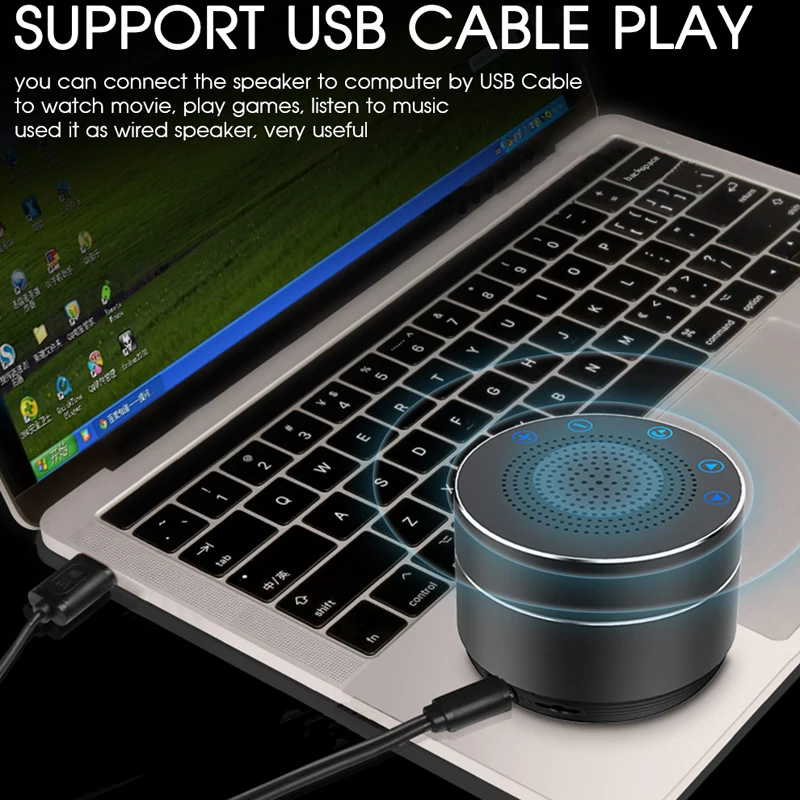 ZEALOT S19 Портативный беспроводной Bluetooth динамик Колонка супер бас стерео сабвуфер