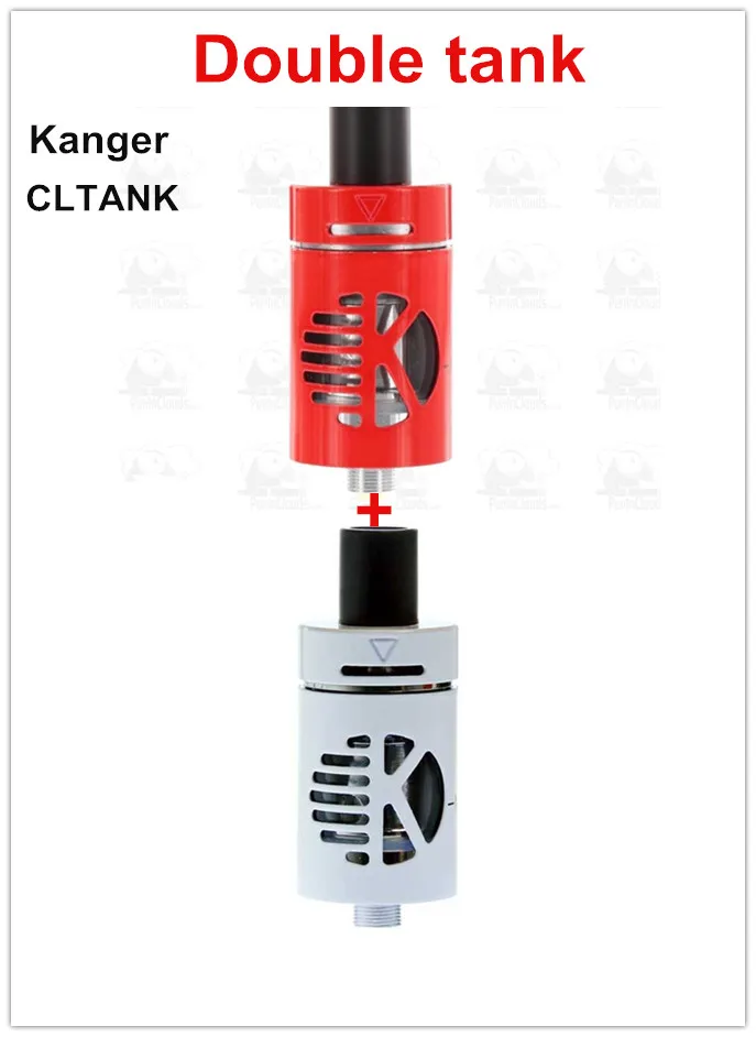 Двойной бак! 100% Оригинальные kangtech cltank распылитель 2 мл электронные Ciagarette бак