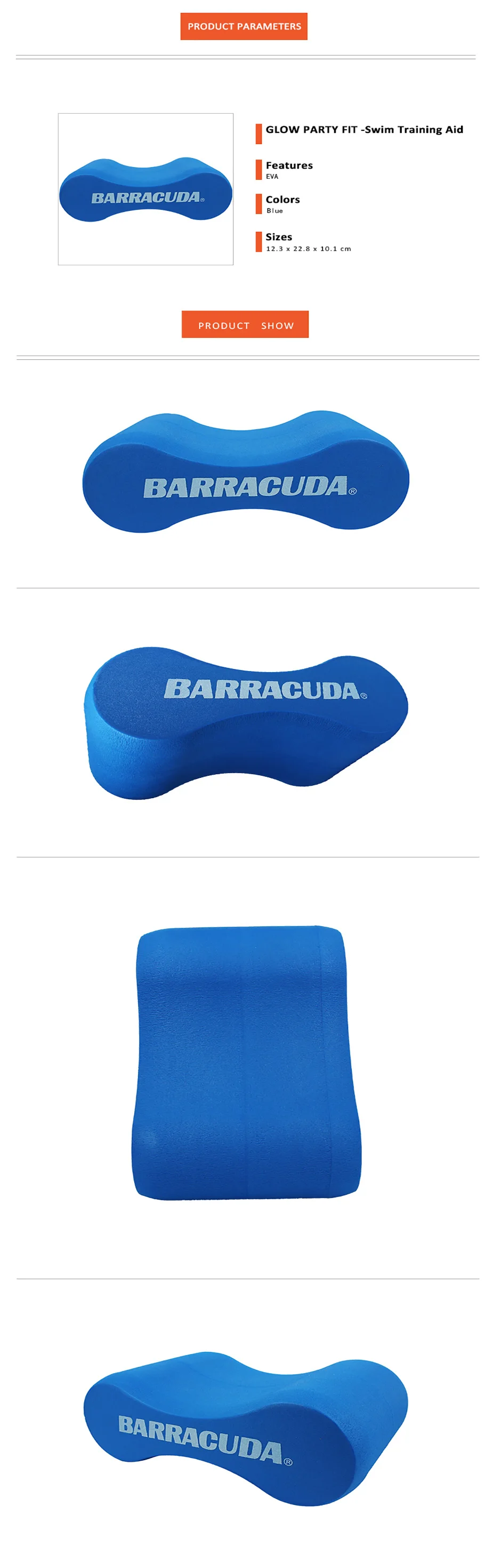 Barracuda, светящийся, вечерние, для плавания, для тренировок, высокое качество, Эва поплавок, плавающий буй, устойчив к хлору, удобный для взрослых