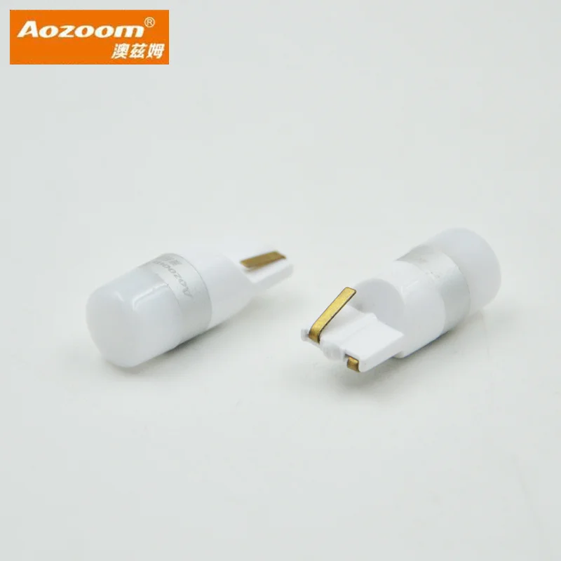 Aozoom 1 комплект T10 светодиодный лампочка W5w DRL для автомобиля 3030 SMD 194 168 COB габаритный
