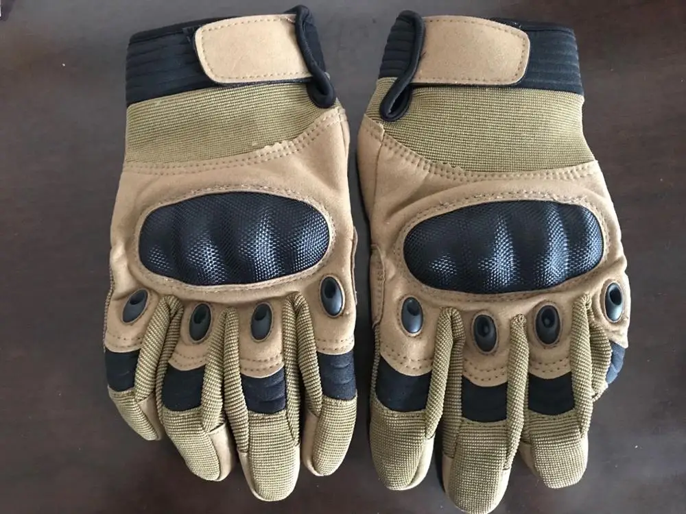 Full Finger Gloves Military Tactical Armor Protection Rubble Shell Hiking Cycling Touch Screen Glove | Дом и сад