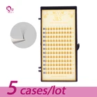 5 шт.лот, ресницы ручной работы J  S 5D для наращивания ресниц