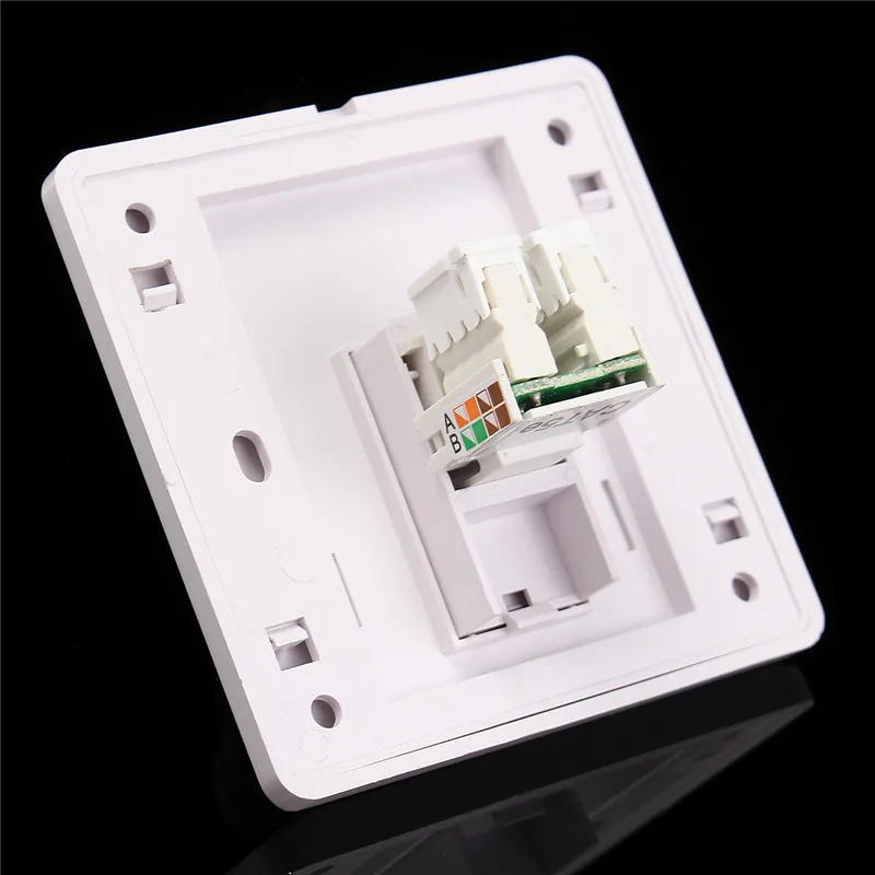 86 Тип ПОРТ UTP CAT5E Сетевая розетка компьютерная панель Ethernet порт Модуль|module|module