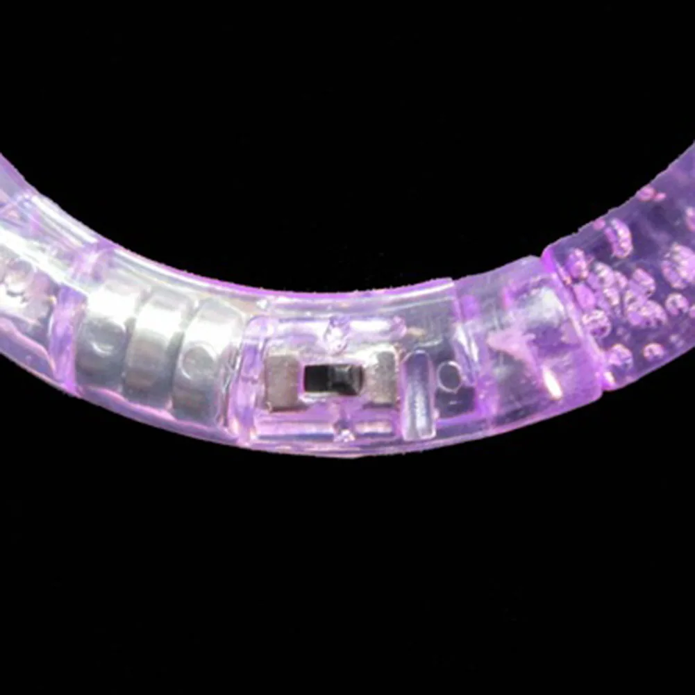 Акриловые светодиодные светящиеся браслеты электронный браслет для детей и