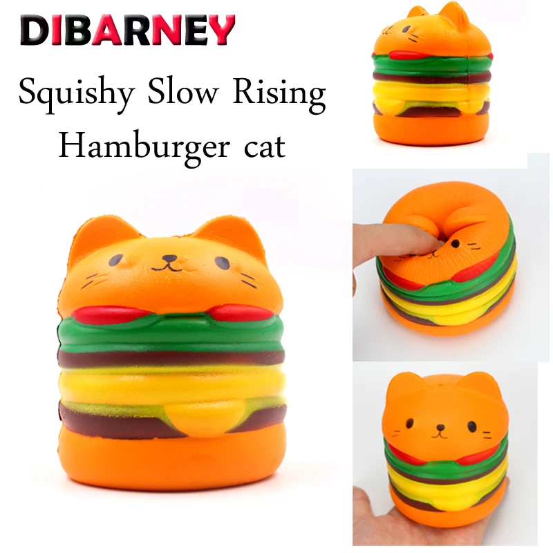 Squishy игрушки антистресс Забавный розыгрыш squishi cat smochi мягкими игрушка в подарок