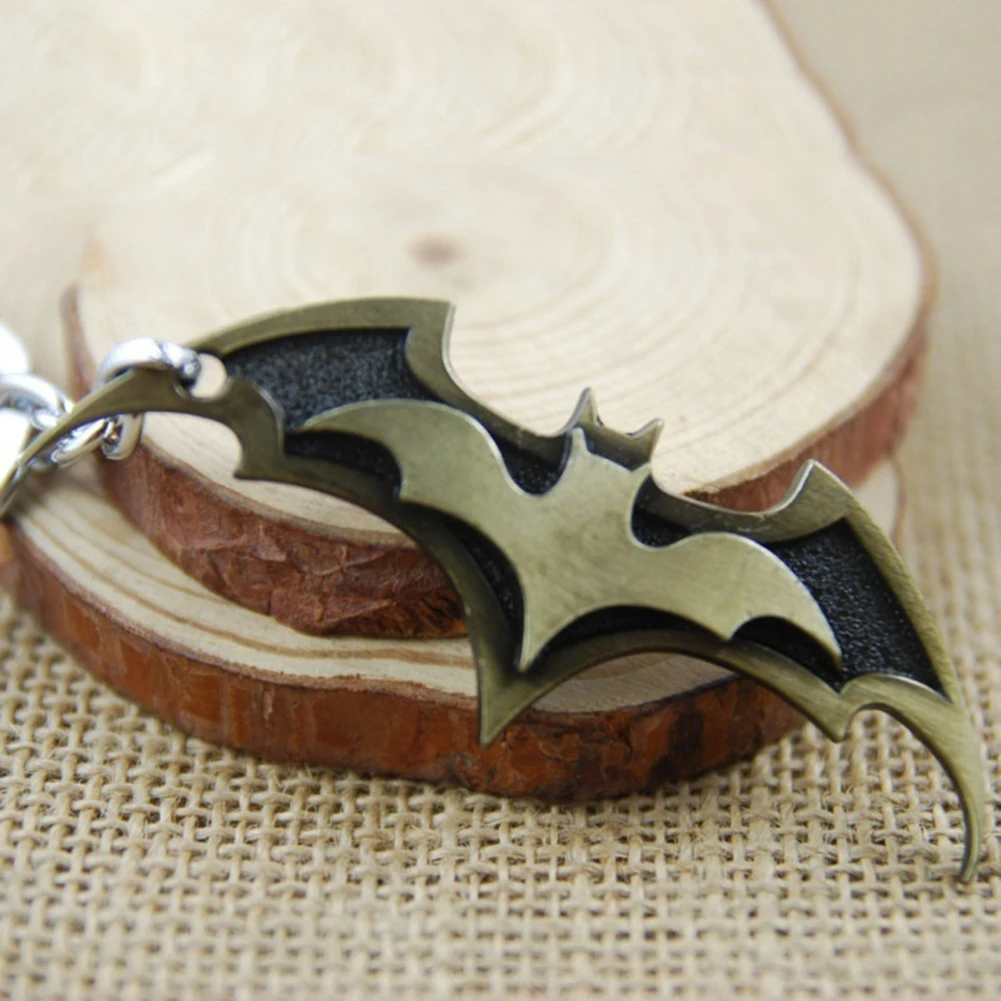 Мода цинковый сплав творческого bat Форма подвеска брелок ключей автомобиля мешок