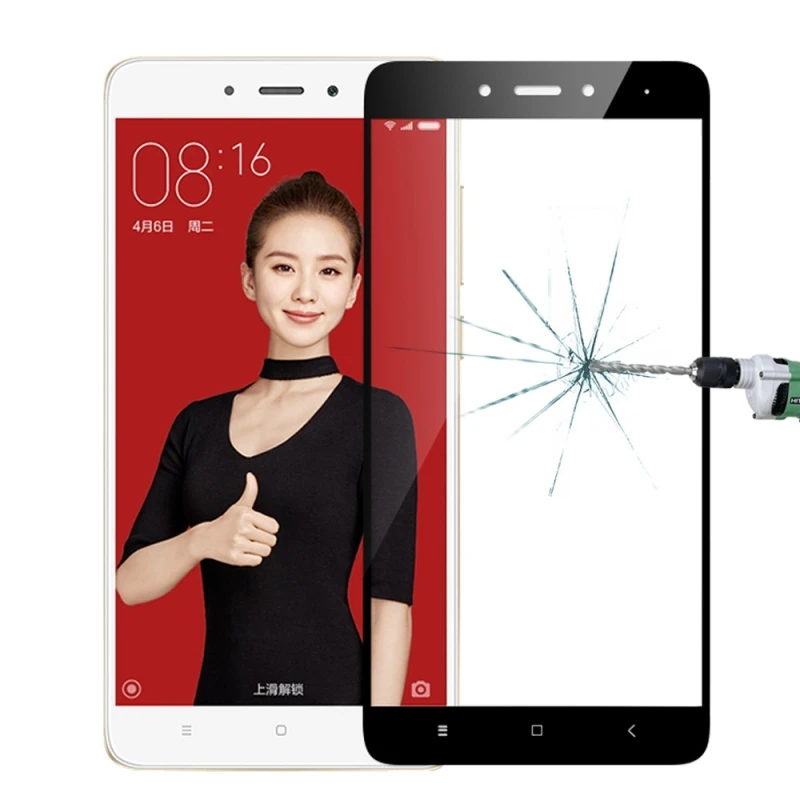 MOFI для Xiaomi Redmi Note 4 0 3 мм 9H твердость 2.5D Взрывозащищенная полноэкранная пленка