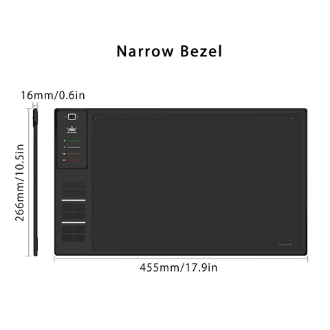 Графический планшет HUION Inspiroy WH1409 V2