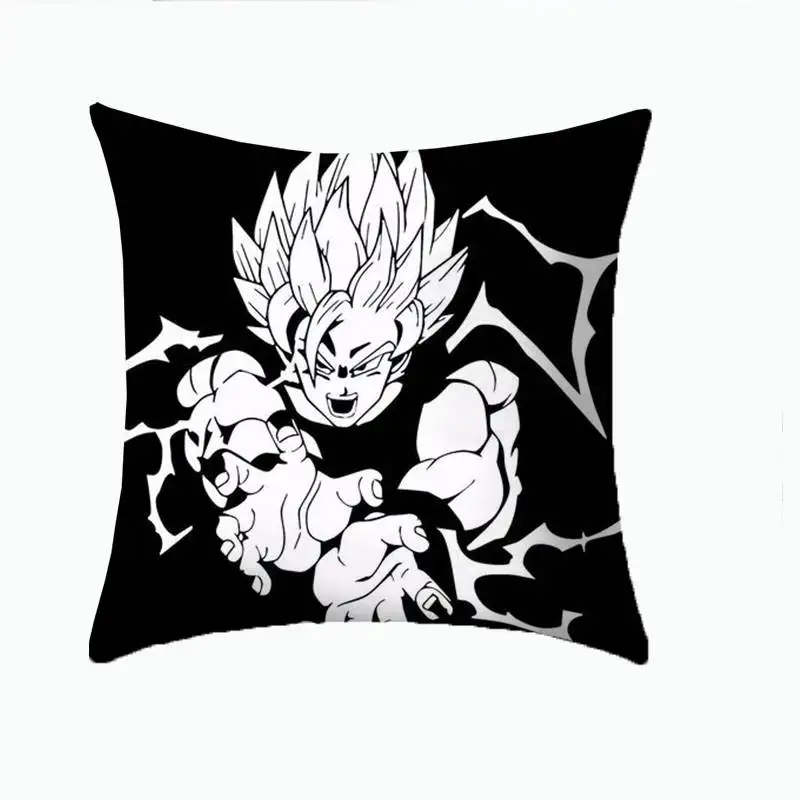 DBZ Super Heroes принт наволочка из полиэстера домашние декоративные подушки Чехол Dragon Ball Z Goku нитка для украшения дома наволочка - Цвет: 7