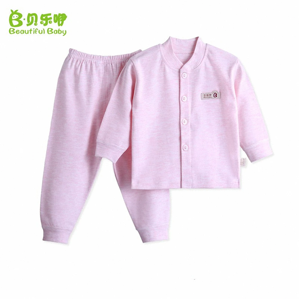 Новый осенний комплект из 2 предметов для маленьких мальчиков и девочек 100% хлопка