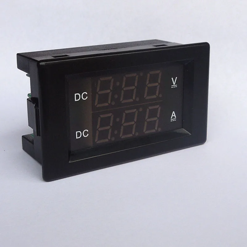 YB4835VA DC 0 ~ 600 в светодиодный Вольтметр Амперметр двухметровый цифровой ток