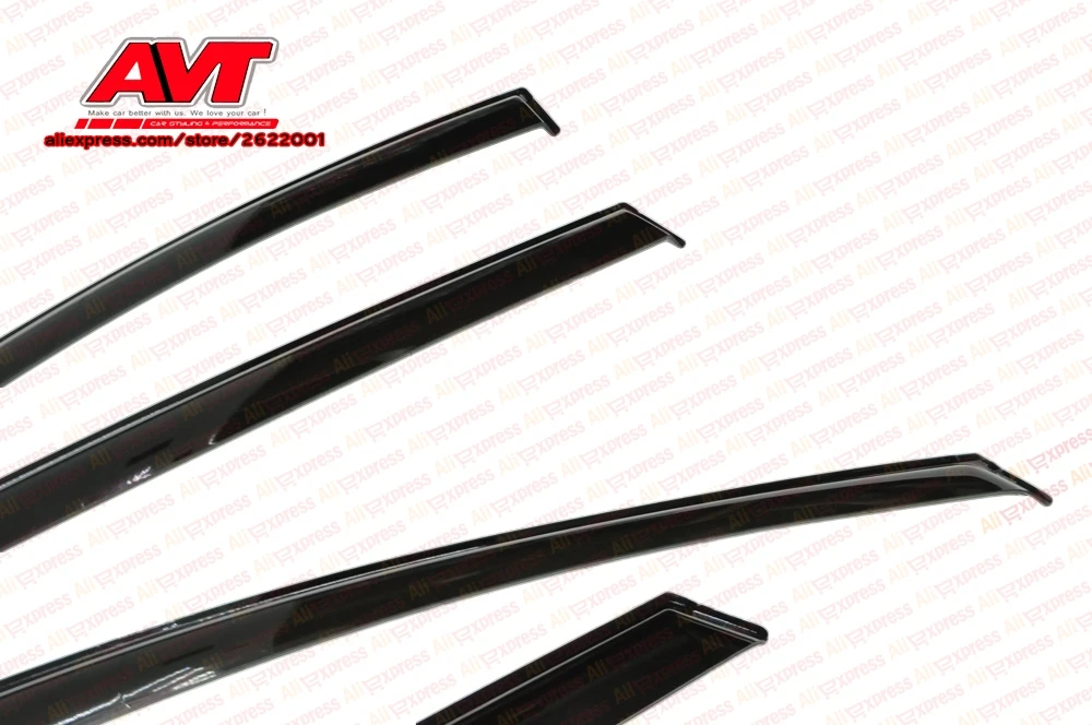 Дефлекторы для Kia Ceed 2012 ~ 2017 1 комплект 4 шт. Стайлинг защита от ветра окон дождя |